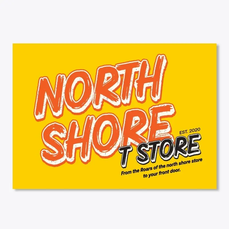 NorthShoreTstore logo sticker 1